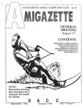 AmigaZette - 1992-09 cover